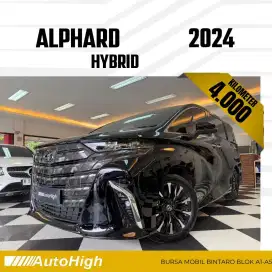 DP10% [Km4.000] Alphard HEV Hybrid 2024 Black Reg 2025 #AUTOHIGH