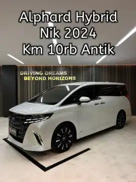 ALPHARD 2.5 HEV CVT HYBIRD 2024 KM 10RB