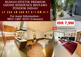 Rumah Estetik Premium Ozone Residence Bintaro Pondok Indah
