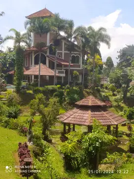 Villa Asri & Strategis di Puncak – LT 3200 m², SHM, Tanpa Perantara