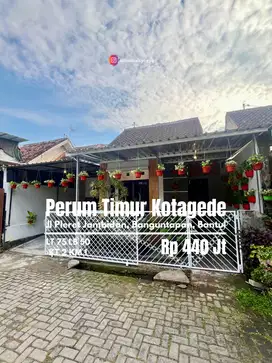 Rumahurah perumahan timur Kotagede dekat Balong waterpark