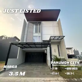 Rumah 3 Lantai Suvadiva Grand Island Pakuwon City
