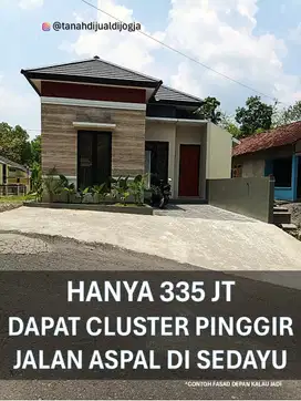 Rumah dekat Jl Wates KM 12 di Sedayu Bantul Proses Bangun