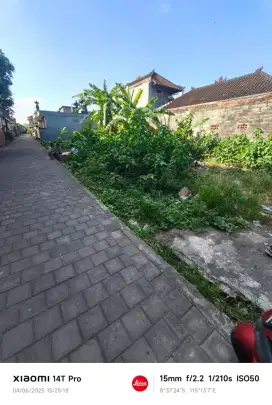 TANAH 1,5 ARE GATSU TENGAH DEKAT BEDAHULU DAN JLN NANGKA