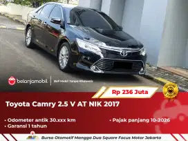 [ ODO ANTIK 30RB ] Toyota Camry 2.5 V AT Hitam 2017 2018