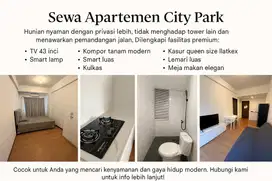 Apartemen city park sewa
