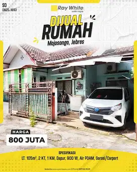 Dijual Rumah Strategis di Mojosongo, Jebres, Surakarta