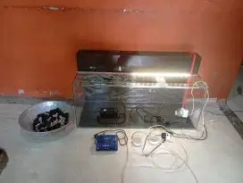 Aquarium ikan 100x40x40