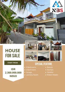 DIJUAL RUMAH SECONDARY MEWAH DI KAWASAN ELIT SEDAP MALAM
