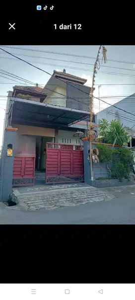 SALE!! RMH CANTIK SEMI VILLA LT2 DI JL. GN. AGUNG DENPASAR BARAT
