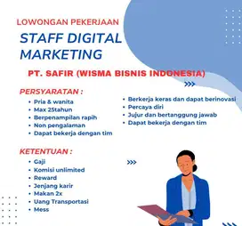 Loker digital marketing