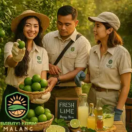 Buah Jeruk Nipis Pecel Segar 250 500 gr / Fresh Lime 1 kg