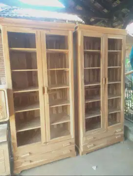 Rak buku ,pajangan atau piring JATI
