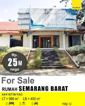 DIJUAL RUMAH DI SEMARANG BARAT A4416