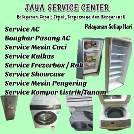 Service Mesin Cuci Bongkar Pasang AC Servis AC Kulkas Frezer Rungkut