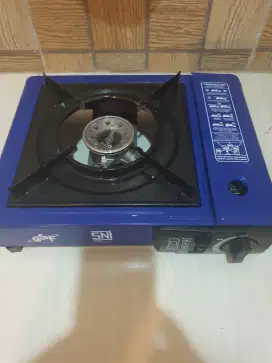 Jual paket kompor portable gratis tempat piring dan isinya