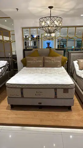 King Koil Grand Classic New Ex Display FULLSET LENGKAP Size 200x200
