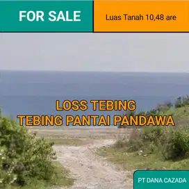 TANAH OREMIUM LOSS TEBING PANDAWA 1048M2