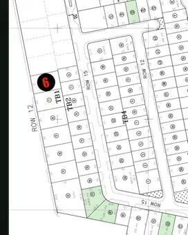 Tanah Kavling Citraland Raffles Garden Luas 20x31 Row Jalan Besar 12m