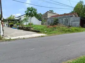 Dekat RS PKU Gamping, Tanah Dijual Tepi Aspal Lebar Jogja