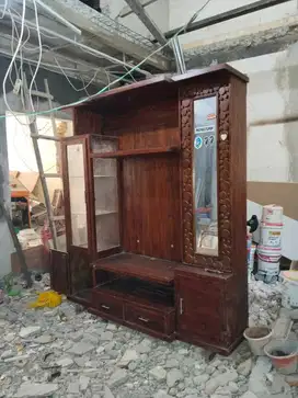 Kabinet TV Kayu Jati