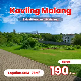 Kapling malang murah, SHM aman.