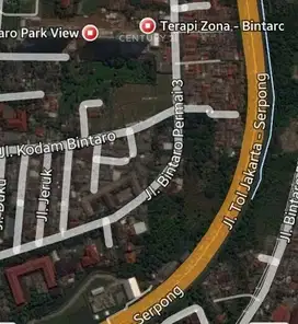 Dijual Tanah Luas siap bangun cocok buat cluster di Bintaro Permai