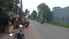 Dijual tanah di jln raya setu bantar gebang bekasi