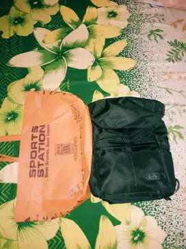 Tas Diadora Nick Backpack Hijau Army