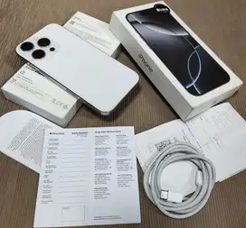 Iphone 16 pro 128 gb garansi mei 2026 hb 100 CC 70