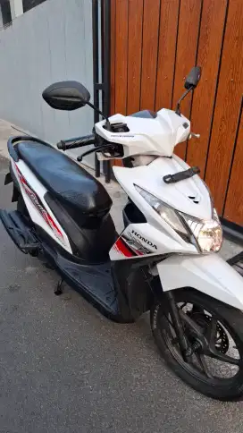 Honda Beat Fi 2014 Putih pjk on Pjg mulus