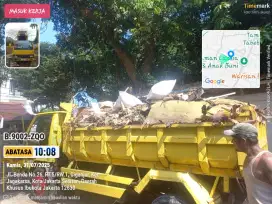 Jasa buang sampah proyek .. dlln