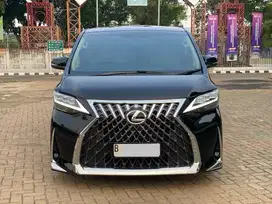 LEXUS LM350 LOMBARDI AT HITAM 2018