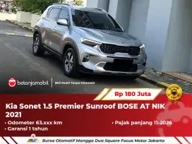 [ BERGARANSI ] Kia Sonet 1.5 Premier Sunroof BOSE AT 2021/2022