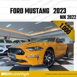 DP10% [Km1.000] Mustang Eco Boost 2022 Oranye Reg 2023 #AUTOHIGH