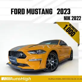 DP10% [Km1.000] Mustang Eco Boost 2022 Oranye Reg 2023 #AUTOHIGH