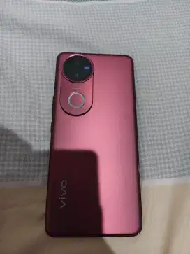 JUAL VIVO V50 MULUS LIKE NEW GARANSI RESMI WARNA MERAH RAM 12/256