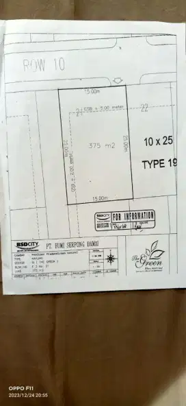 Dijual Kavling Siap Bangun Di The Green BSD