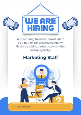 Marketing Staff (Laundry Business)
