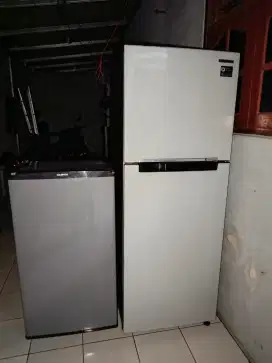 Dijual kulkas samsung dan maspion
