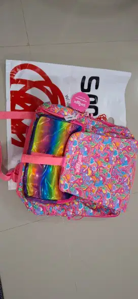 Tas smiggle anak perempuan pink