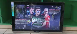 led tv advanced 24' digital kondisi normal