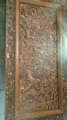 Meja Tamu ukiran bali thn 85an