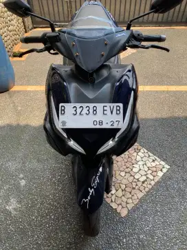 Aerox 2022 warna biru seralik