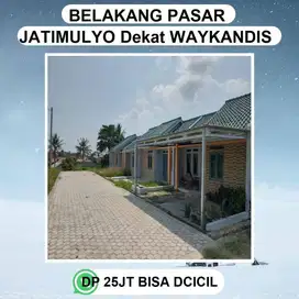 PERUMAHAN BELAKANG PASAR JATIMULYO DEKAT DENGAN RS AIRAN RAYA