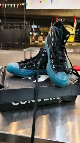 Converse all Star Chuck Taylor blue sepatu sneakers