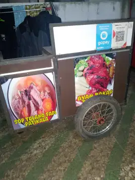 Di jual gerobak murah unit antik