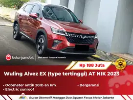 [ LOW KM ] Wuling Alvez EX CVT Sunroof AT Merah 2023/2024