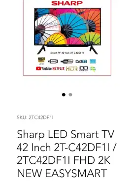 Jual tv Sharp Aquos 42 in