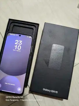 Samaung s24FE ram 8/256 fullset original